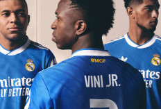Real Madrid Rilis Jersey Ketiga Bertema Tribun Santiago Bernabeu
