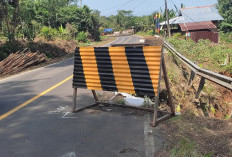 BPJN Laksanakan Penanganan Jalan Amblas di Jalinbar