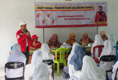 Ketua PMI Lampung Barat Edi Novial, Imbau Pelajar Menjadi Generasi Muda Berjiwa Sosial
