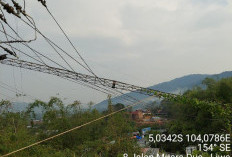 Jaringan PLN Tertimpa Menara Komunikasi, Wilayah Balik Bukit, Sukau dan Pesbar Padam