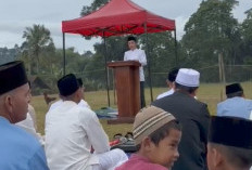 Ketua DPRD Lampung Barat Salat Idul Fitri di Tribudi Syukur, Ajak Masyarakat Perkuat Kebersamaan