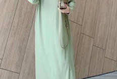 5 Model Gamis Warna Pastel Paling Dicari di Tahun 2025, Tampil Anggun dan Mudah Dipadukan