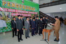 Dedi Irawan Kukuhkan Pengurus  FKUB Masa Bakti 2025–2030