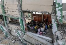 Serangan Israel Hancurkan Gedung dan Sekolah di Gaza