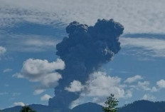 Gunung Dukono Erupsi, Kolom Abu Vulkanik Mencapai 3.000 Meter