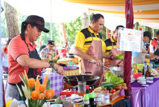 Pj Bupati dan Kapolres Adu Skill Memasak