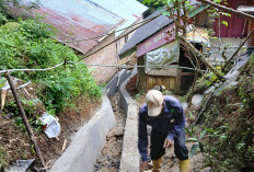 Tanggulangi Banjir,  Pekon  Kubuperahu Bangun  Drainase Sepanjang 37 Meter