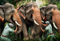 Pemasangan GPS Permudah Pantau Gajah