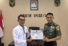 Dandim 0422 Lambar Terima Reward dari Kementerian LHK 