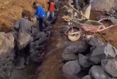 Pembangunan Drainase Dikebut, Jalan Rantau Panjang Segera Bebas Banjir
