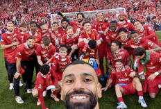 Liverpool Kunci Gelar Liga Inggris 2024-2025, Samai Rekor Manchester United