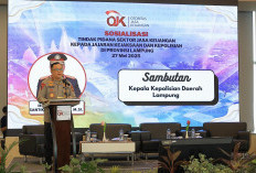 Kapolda Lampung Hadiri Sosialisasi Tindak Pidana Sektor Jasa Keuangan