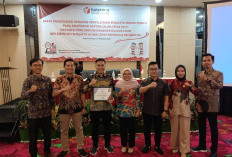 Simulasi Penyesaian Sengketa Pemilu 2024 se-Lampung, Bawaslu Raih Penghargaan Kategori Video Terbaik