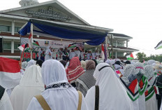 PD Salimah Pesisir Barat Gelar Aksi Solidaritas Krui Peduli Palestina