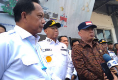 Menhub dan Mendagri Tinjau  Kesiapan Mudik di Terminal Rajabasa