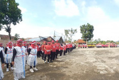 Semarak Merah Putih, Peringatan HUT RI ke-80 di  Kebuntebu Digelar Antusias