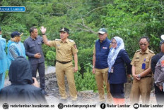 Prioritaskan Sepeda Motor-Pejalan Kaki, Pemkab Lambar Segera Bangun Jembatan Darurat di Tanjakan Seranggas 