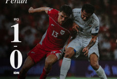 Indonesia Kalah 0-1, Mimpi Piala Dunia Pupus