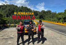 Amankan Perbatasan, Sat Samapta Polres Pesbar Patroli Hingga Perbatasan Bengkulu