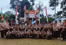 SDN 1 Mekarjaya Dominasi Lomba  HUT Pramuka 2025 di Gedungsurian