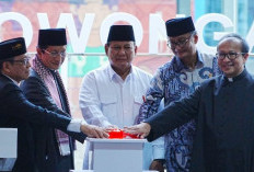 Prabowo Resmikan Terowongan Silaturahim, Simbol Kerukunan Antarumat Beragama