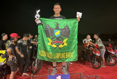 Harumkan Nama Kodim 0422/LB,  Serda Satria Juarai Lomba Grasstrack HUT TNI ke-79