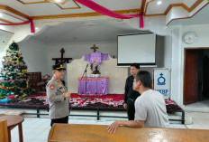 Kapolsek Sekincau Cek  Kesiapan Pos PAM Nataru