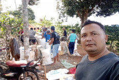 PLD Tinjau Progres Kegiatan   Tahap I APB-Pekon Manggarai 