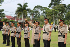 Wakapolres dan 10 Pejabat  di Polres Lambar Berganti