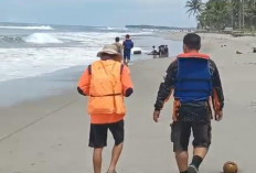 Pencarian Korban Tenggelam di Pantai Mandiri Sejati Terus Dilakukan