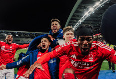 Nottingham Forest Lolos ke Semifinal Piala FA Usai Menang Adu Penalti atas Brighton