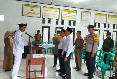 Ruslan Lantik Pejabat Baru Kaur  Keuangan Pekon Muarabaru 