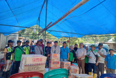 RAPI Lambar Salurkan Bantuan  untuk Korban Banjir di Suoh-BNS