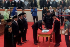 Pimpinan DPRD Kota Bandar Lampung Periode 2024-2029 Resmi Dilantik