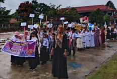 SDN 1 Sukaraja Gelar Pawai  Sambut Bulan Suci Ramadhan 1446 H