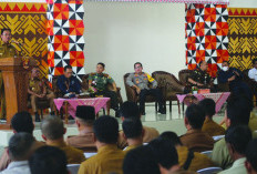 Pj Bupati Lampung Barat Launching Peraturan Bupati, Tentang Pedoman Penyusunan APBPekon Tahun 2024
