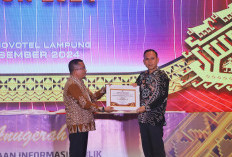 Menuju Informatif, Lampung Barat Sabet Reward KI Lampung 