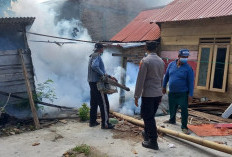 Polsek Pesisir Tengah Bersama Puskesmas Fogging Aspol