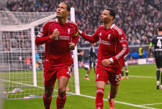 Liverpool Hancurkan Frankfurt 5-1, Akhiri Tren Buruk di Liga Champions