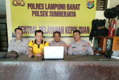 Polsek Sumberjaya Zoom Meeting   Bahas Ketahanan  Pangan 