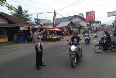 Polres Pesisir Barat Jaga Kamseltibcarlantas