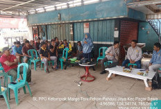 Poktan Margo Tani Pahayujaya Ikut SL Pembuatan Pupuk Kompos