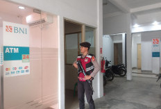 Sat Samapta Polres Pesbar Laksanakan Pengamanan di Bank BNI Krui