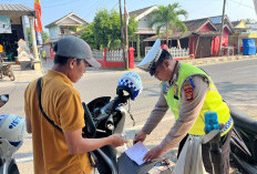 Operasi Patuh Krakatau 2024, Polres Pesbar Ajak Warga Tertib Berlalulintas