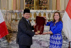 Prabowo Subianto Dapat Penghargaan Tertinggi dari Pemerintah Peru