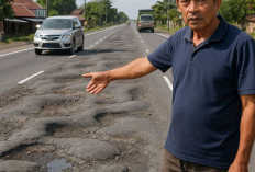 Warga Keluhkan Jalan Bergelombang di Jalinbar