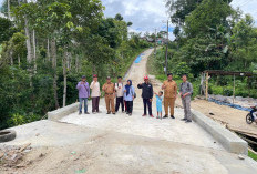 Perbaikan Jembatan Rampung,  Akses Warga Kembali Normal