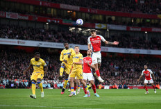 Arsenal Tahan Imbang Crystal Palace, Liverpool Harus Tunda Pesta Juara