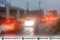 Banjir Masih Terus Menggenang, Ruas Jalan Liwa-Ranau Macet Parah H+3 Lebaran