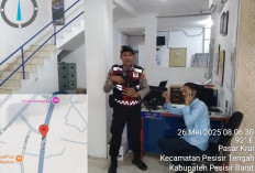 Jamin Keamanan,  Polres Pesbar Perketat Pengamanan Objek Vital